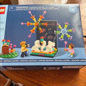 LEGO Celebration Set with Fireworks - Blue, Pink, Yellow